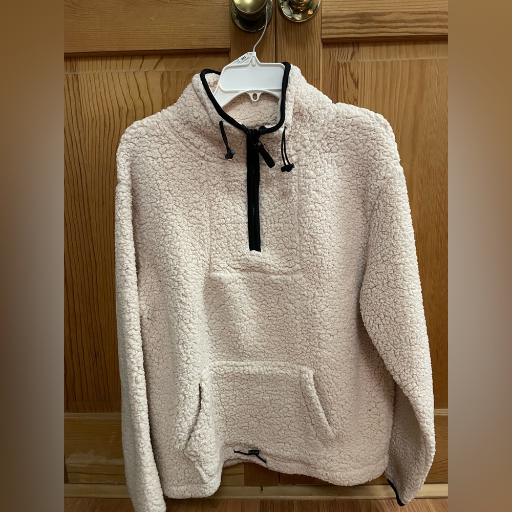 Sherpa quarter zip pullover